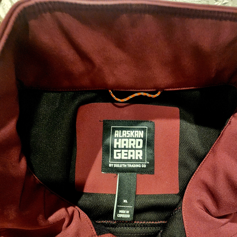 Duluth Trading Co  Alaskan Hard Gear Maroon Vest - Picture 4 of 4